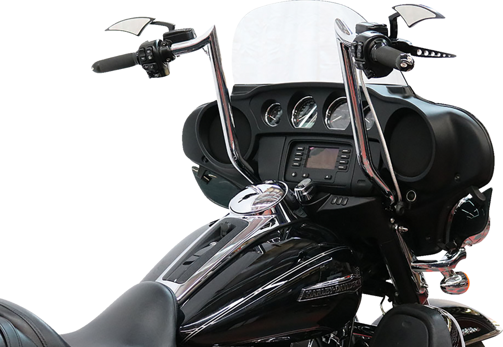 PAUL YAFFE BAGGER NATION Pre-Wired Handlebar - Monkey Bar - 16" - Chrome PYO:MBBPW-16 C — image 2