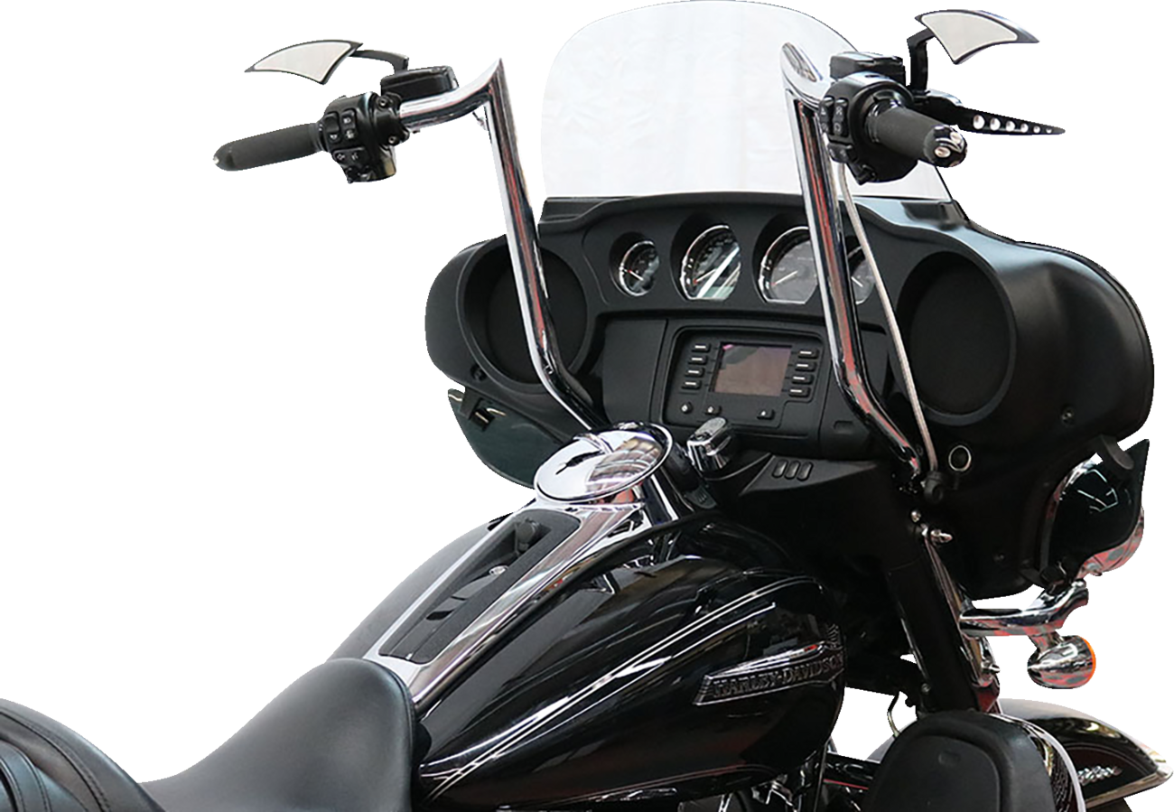 PAUL YAFFE BAGGER NATION Pre-Wired Handlebar - Monkey Bar - 16" - Chrome PYO:MBBPW-16 C — image 2