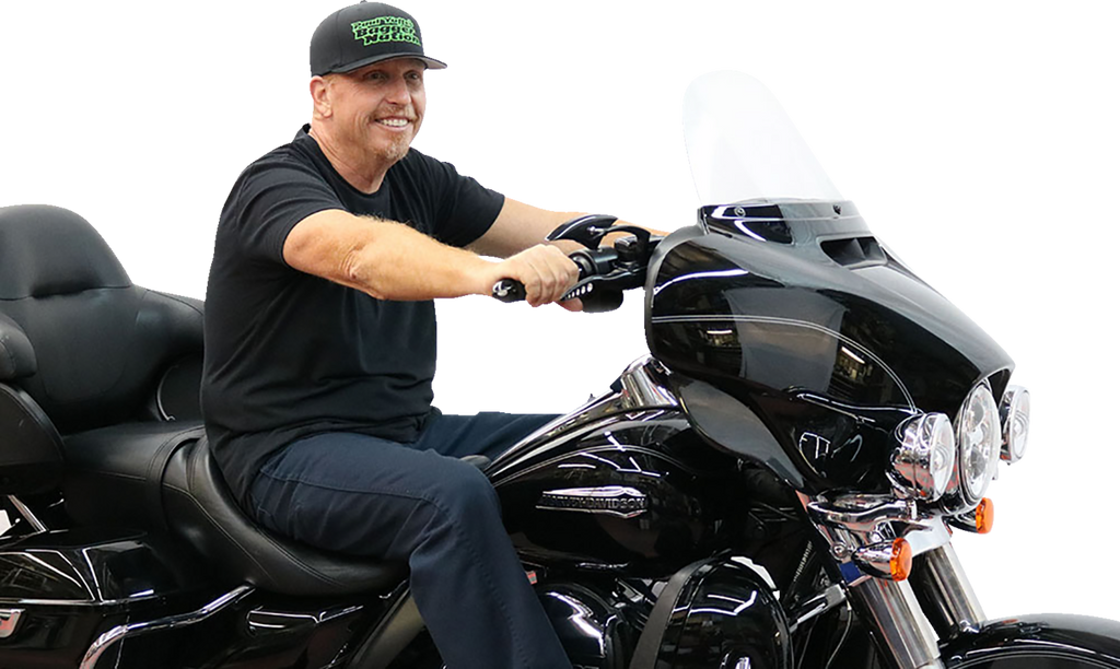 PAUL YAFFE BAGGER NATION Pre-Wired Handlebar - Monkey Bar - 8" - Chrome PYO:MBBPW-8 C — image 3
