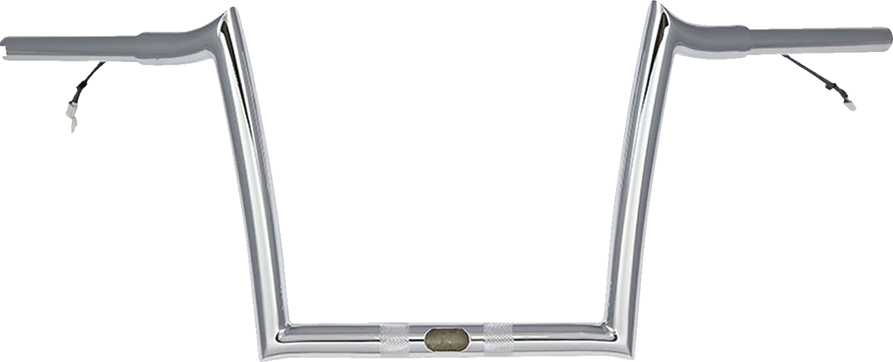 PAUL YAFFE BAGGER NATION Pre-Wired Handlebar - OEM - 10" - Chrome PYO:OEMPW-15L-10 C — image 1
