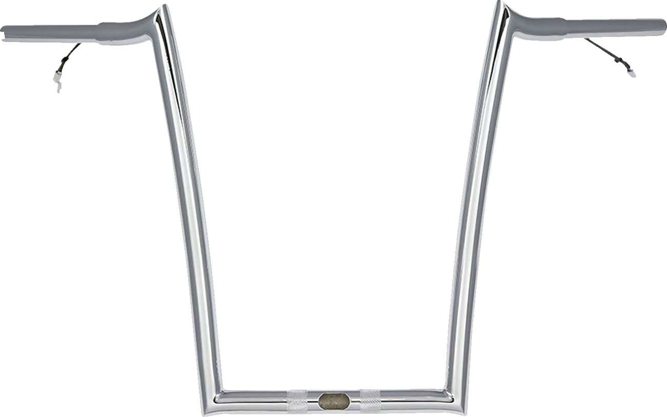 PAUL YAFFE BAGGER NATION Pre-Wired Handlebar - OEM - 16" - Chrome PYO:OEMPW-15L-16 C — image 1