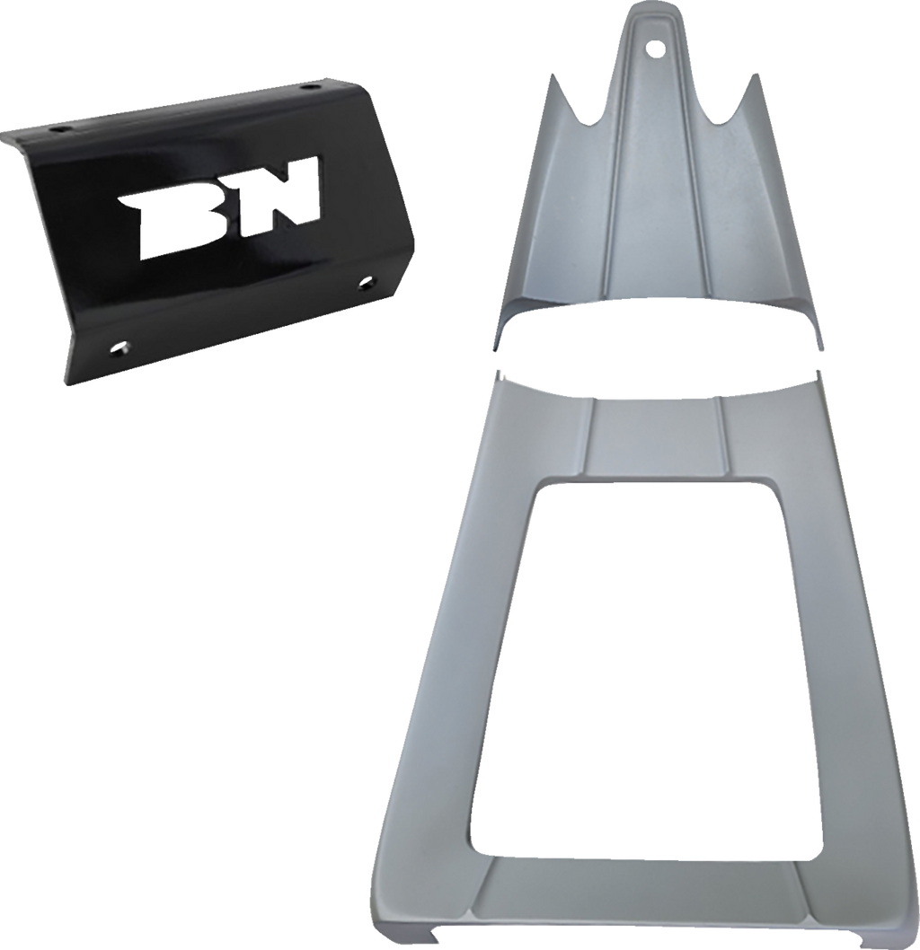 PAUL YAFFE BAGGER NATION Chin Spoiler Swoop - 2 Pc - Harley-Davidson® - Touring '17-'23 — image 1