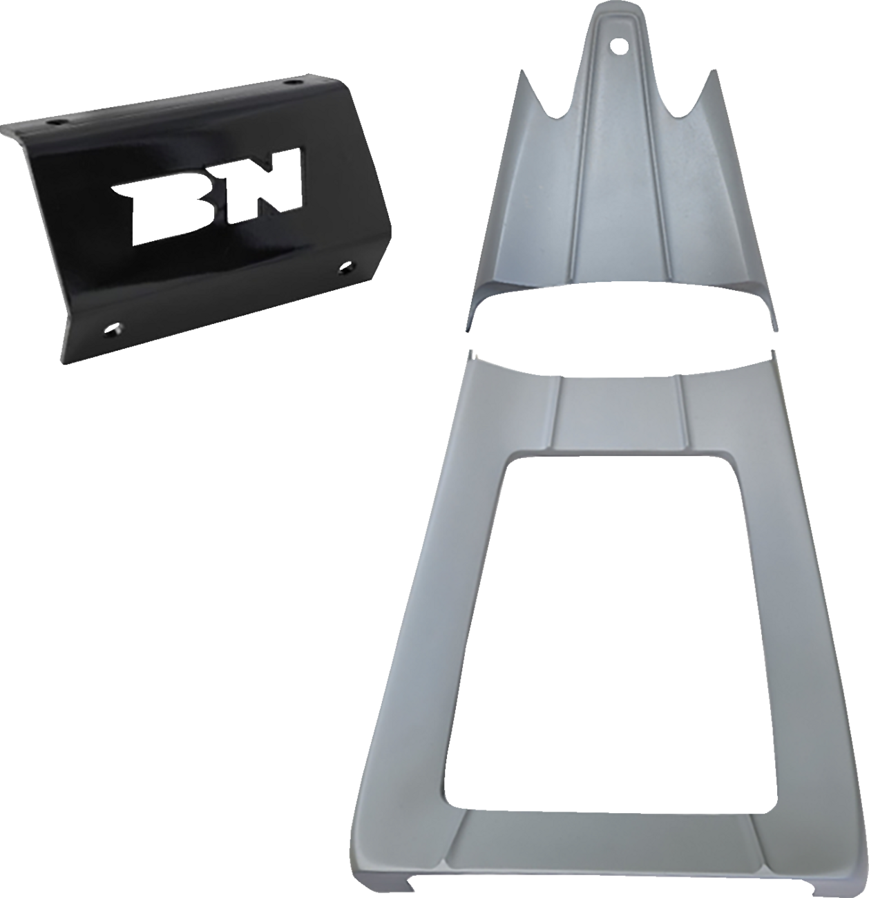 PAUL YAFFE BAGGER NATION Chin Spoiler Swoop - 2 Pc - Harley-Davidson® - Touring '17-'23 — image 1