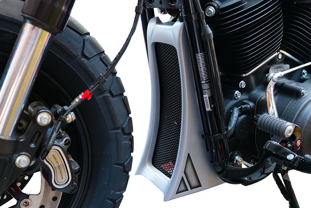 PAUL YAFFE BAGGER NATION Chin Spoiler - Black Stash - HD Softails — image 2