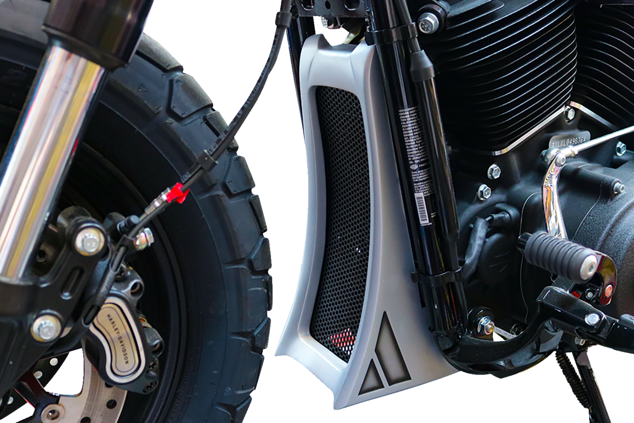 PAUL YAFFE BAGGER NATION Chin Spoiler - Black Stash - HD Softails — image 2