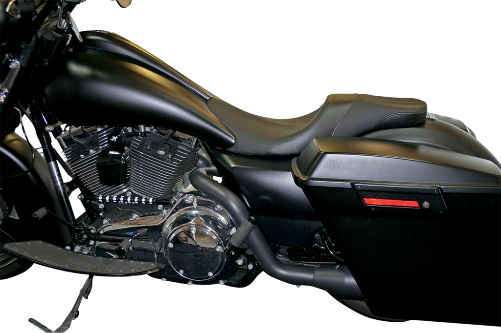 DANNY GRAY Weekday™ 2-Up Seat - Smooth - Black - FL '08-'16 PYO-STK08-1 — image 3