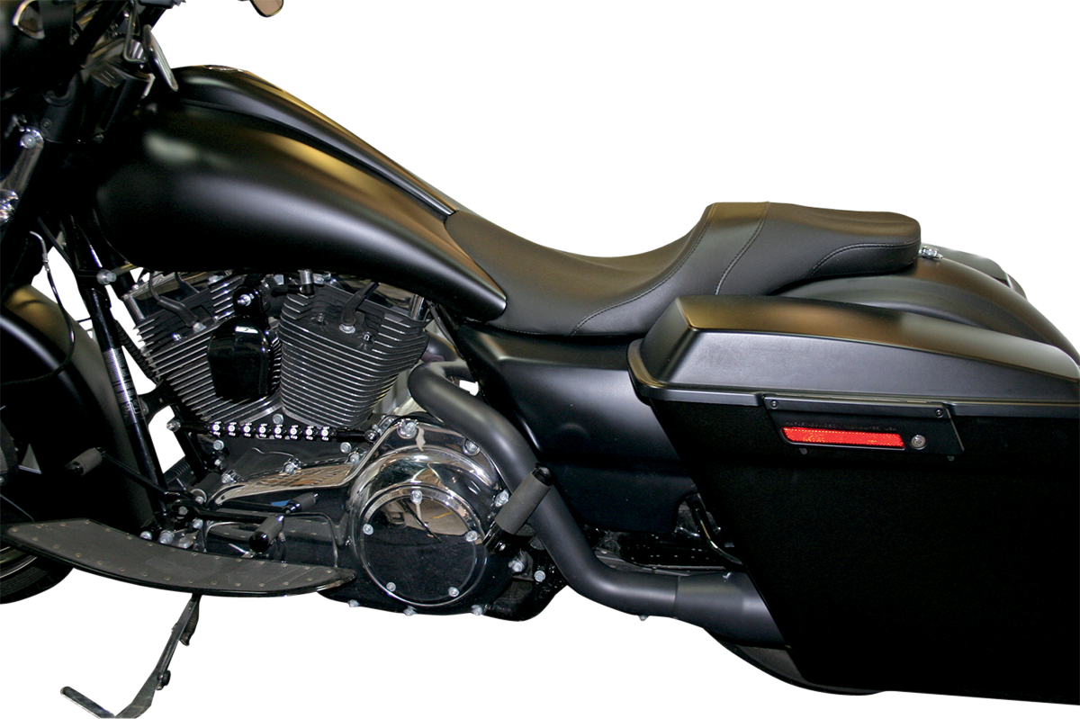 DANNY GRAY Weekday™ 2-Up Seat - Smooth - Black - FL '08-'16 PYO-STK08-1 — image 3
