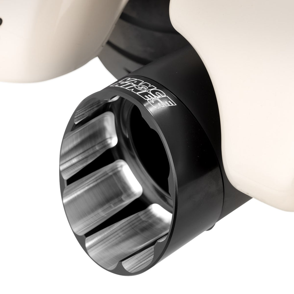 Vance & Hines Razorback 450 Slip-ons – Chrome – 17960 — manufacturer image 5