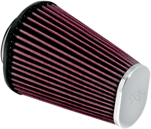 K & N Replacement Air Filter - Aircharger® Intake - Chrome RC-3680 — image 1
