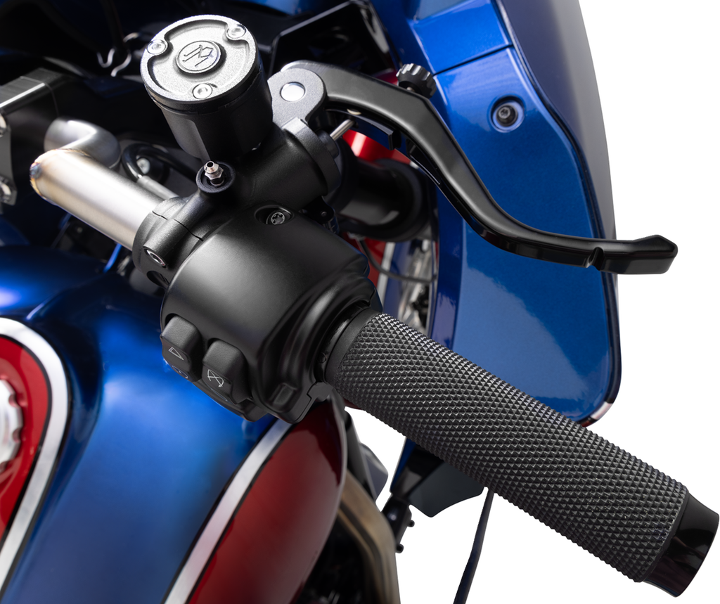 ROUGH CRAFTS Grips - Knurled - TBW - Black RC-500-002 — image 2