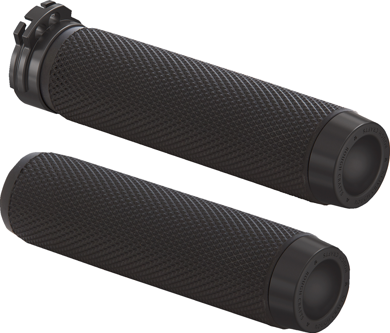 ROUGH CRAFTS Grips - Knurled - TBW - Black RC-500-002 — image 5