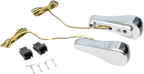 ALLOY ART Turn Signals - LED - Front - Smooth - Chrome RGFS1-1 — image 1