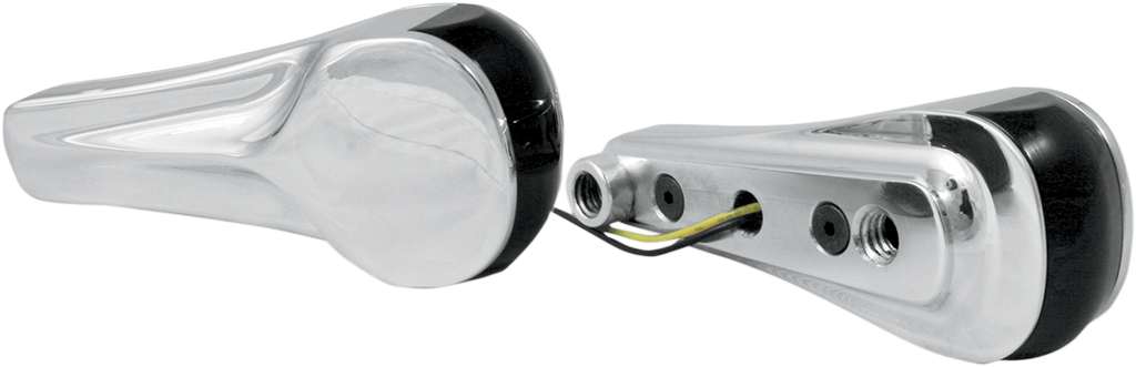 ALLOY ART Turn Signals - LED - Front - Smooth - Chrome RGFS1-1 — image 2