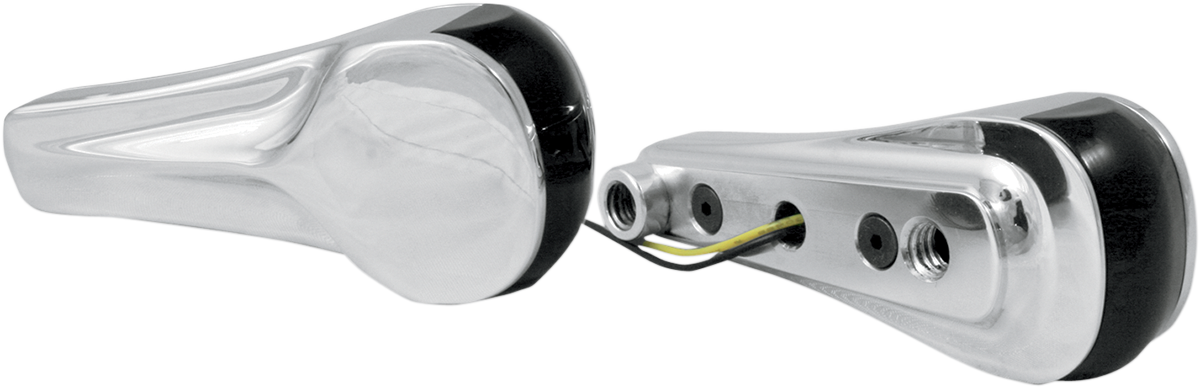 ALLOY ART Turn Signals - LED - Front - Smooth - Chrome RGFS1-1 — image 2