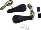 ALLOY ART Turn Signals - LED - Front - Smooth - Black RGFS1-2 — image 1