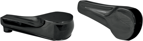 ALLOY ART Turn Signals - LED - Front - Finned - Black RGFS2-2 — image 1
