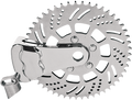 HAWG HALTERS Sprocket Brake Caliper - Left - Chrome RKSBLCC351 — image 1