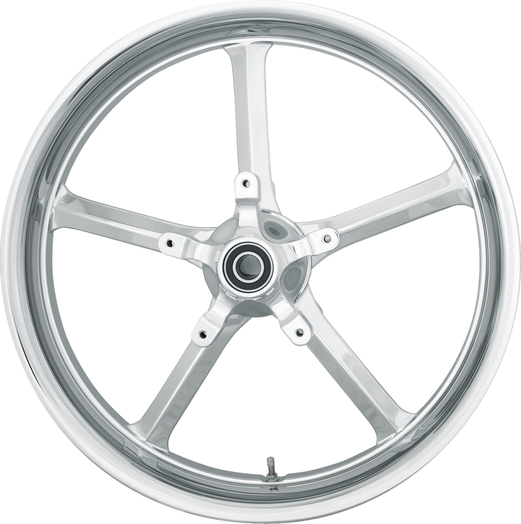 COASTAL MOTO Wheel - Rockstar - Rear - Single Disc/with ABS - Chrome - 16x5.5 - FL ROC-165-CH-ABST — image 1