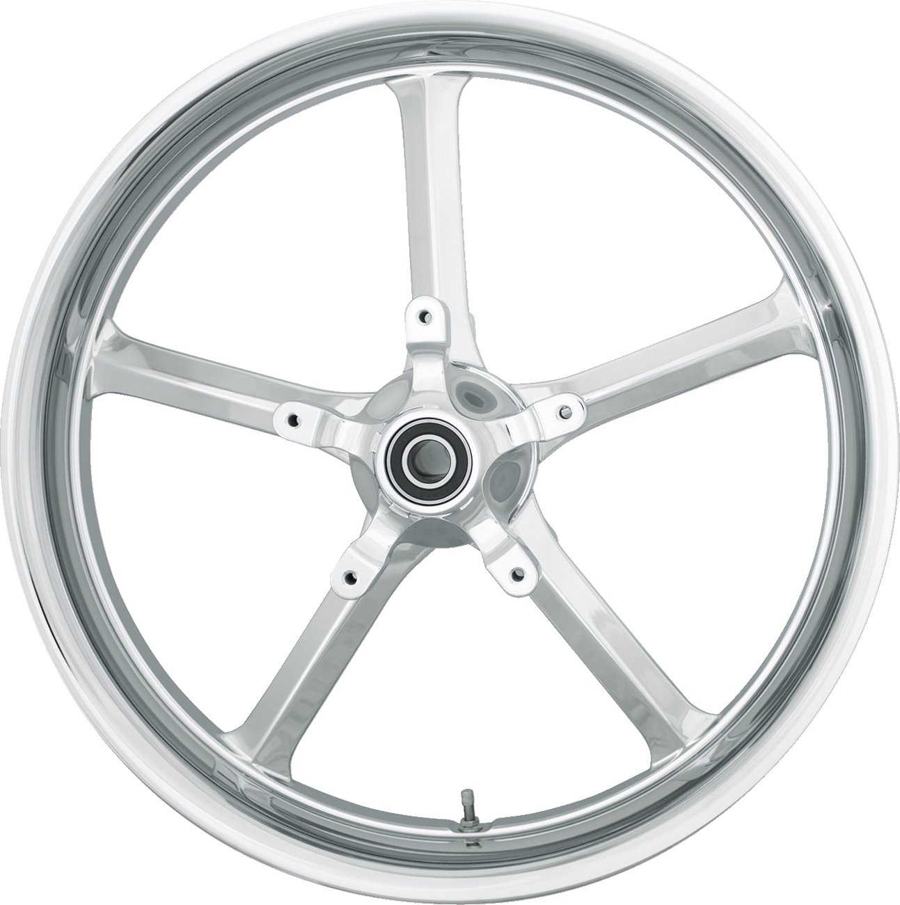 COASTAL MOTO Wheel - Rockstar - Rear - Single Disc/with ABS - Chrome - 16x5.5 - FL ROC-165-CH-ABST — image 1