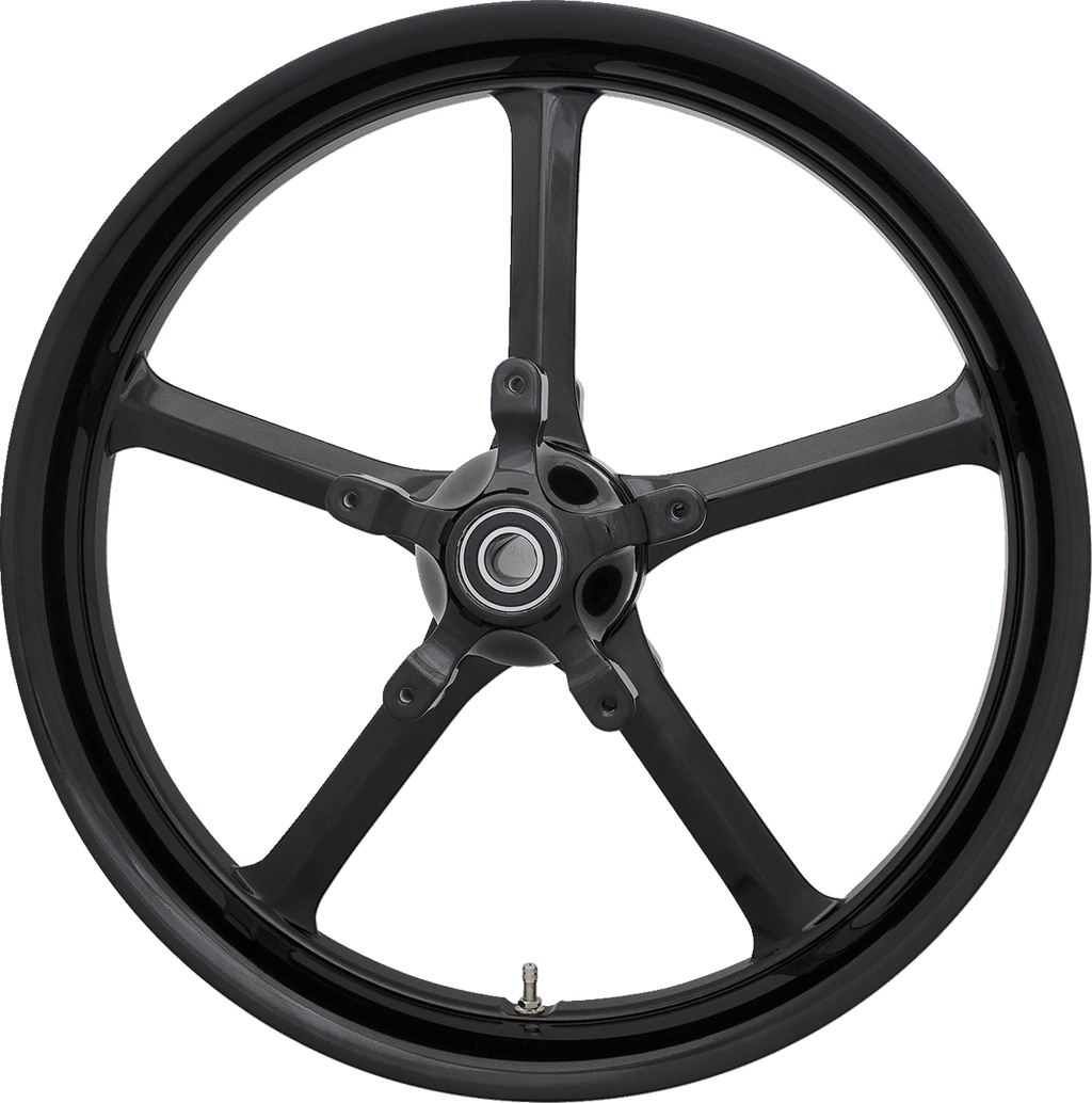 COASTAL MOTO Wheel - Rockstar - Rear - Single Disc/with ABS - Chrome - 16x5.5 - FL ROC-165-CH-ABST — image 2