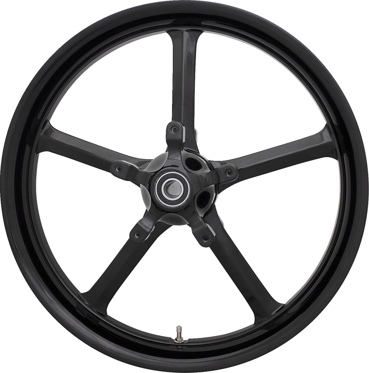 COASTAL MOTO Wheel - Rockstar - Front - Dual Disc/with ABS - Black - 21x3.25 - FL ROC-213-B-ABST — image 1