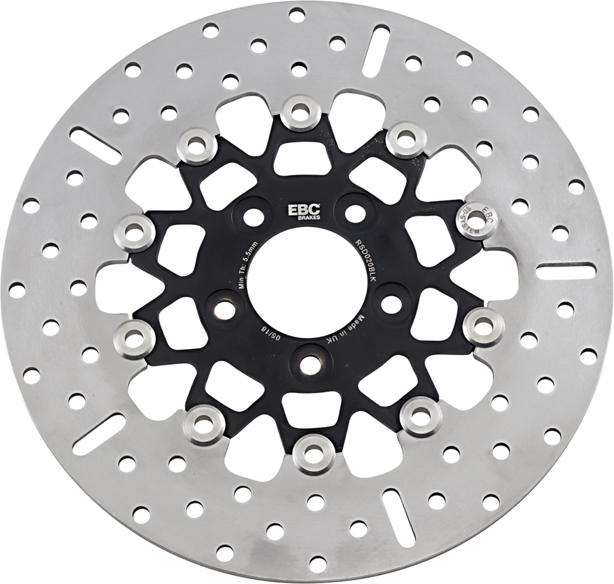 EBC Brake Rotor - Black RSD020BLK — image 1