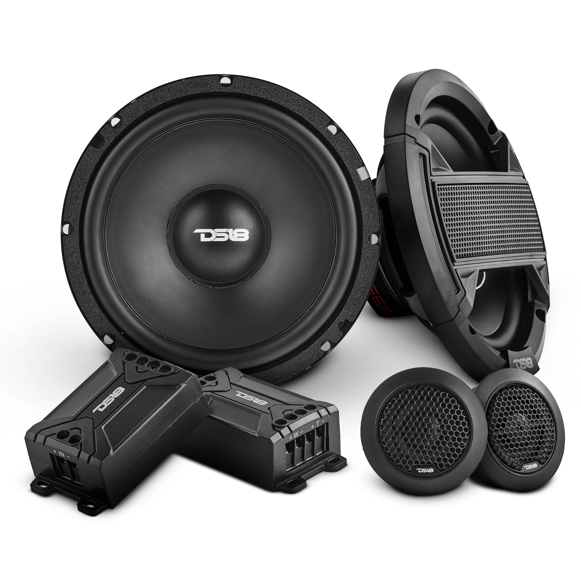 DS18 S65C SELECT 6.5" 2-Way Component Speaker Set | 200W RMS 4-Ohm — image 1