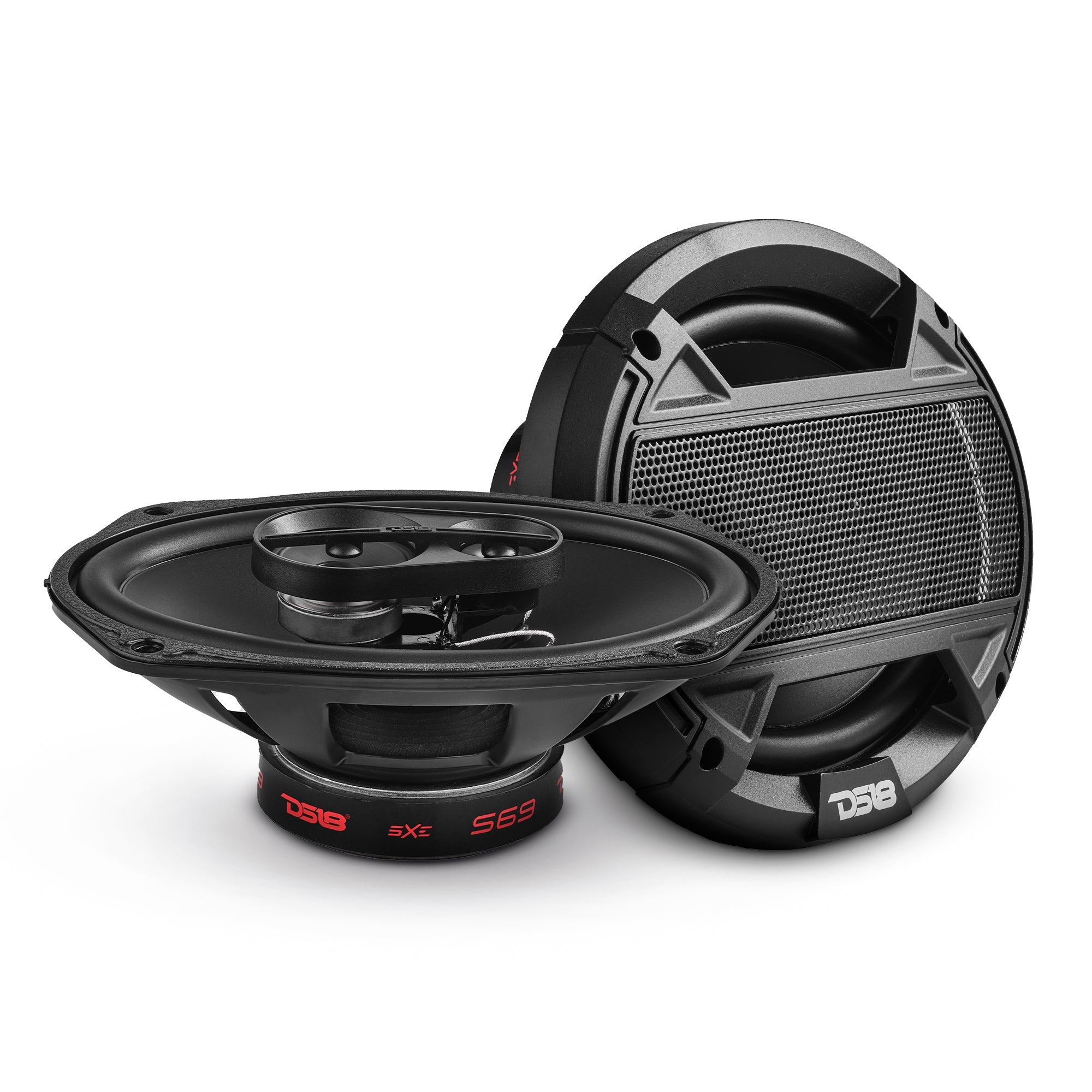 DS18 S69 SELECT 6x9" 3-Way Coaxial Speaker | 240W RMS 4-Ohm — image 1