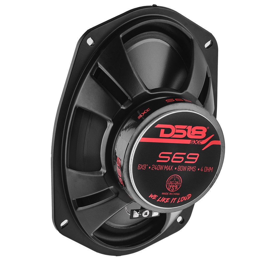 DS18 S69 SELECT 6x9" 3-Way Coaxial Speaker | 240W RMS 4-Ohm — image 6