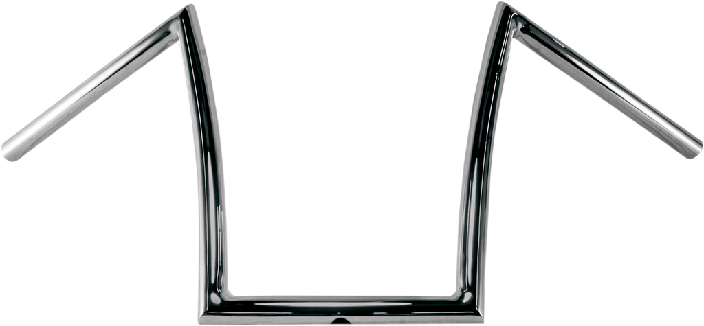 TODD'S CYCLE 1" Strip Handlebar - 12" - Chrome SB12-1 — image 1