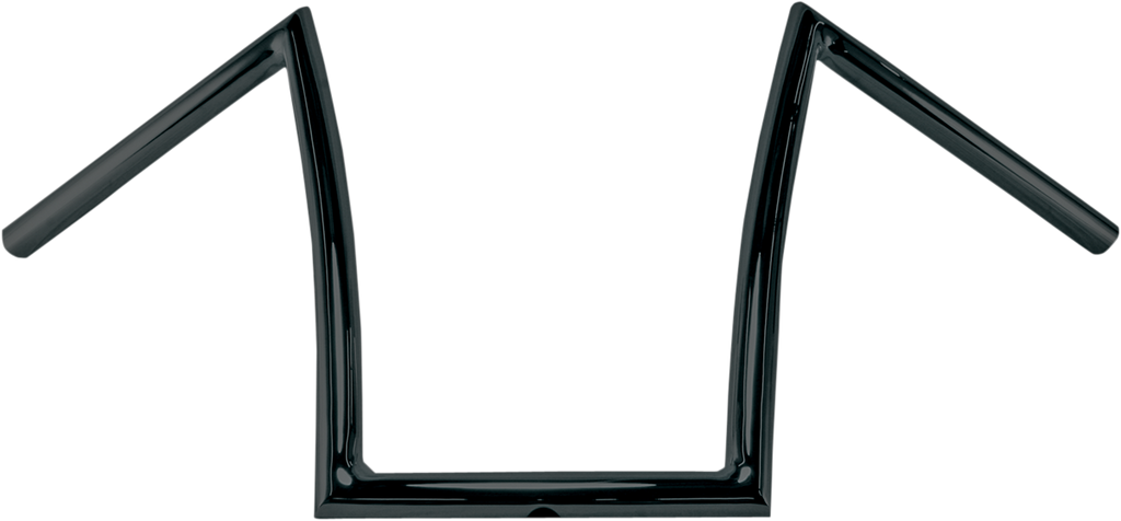 TODD'S CYCLE 1" Strip Handlebar - 12" - Black SB12-2 — image 1