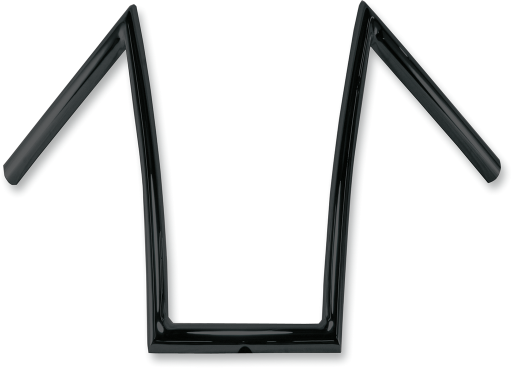 TODD'S CYCLE 1" Strip Handlebar - 17" - Black SB17-2 — image 1
