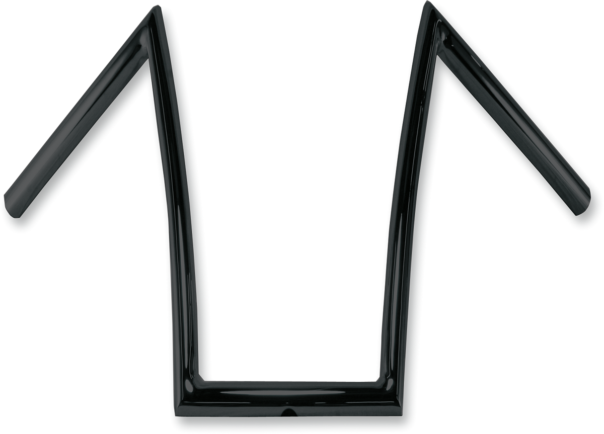 TODD'S CYCLE 1" Strip Handlebar - 17" - Black SB17-2 — image 1