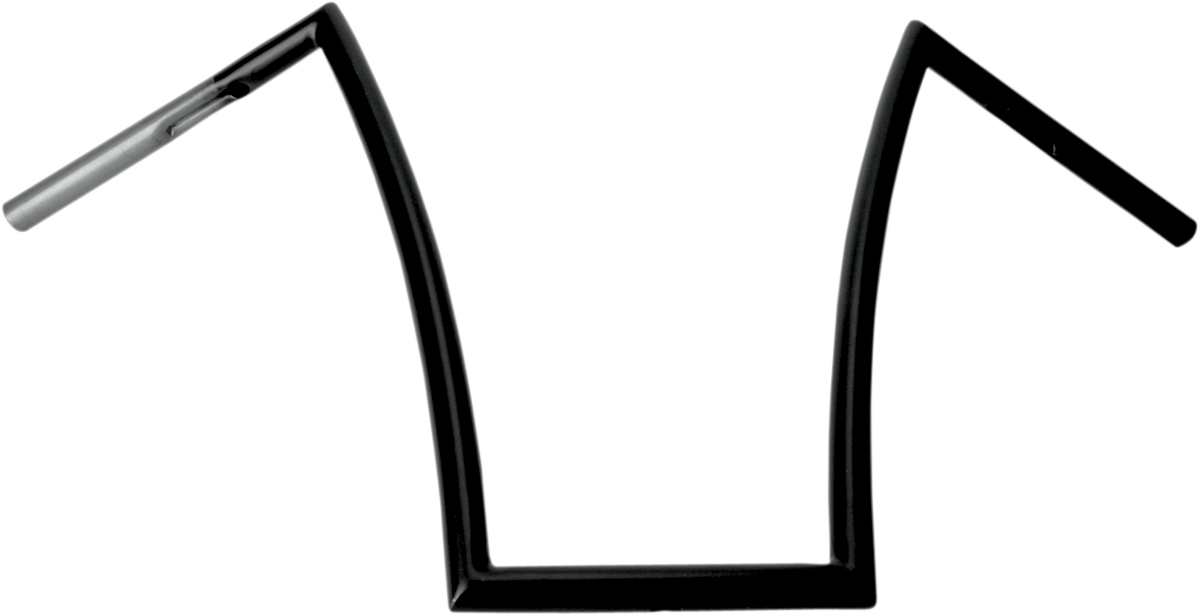 TODD'S CYCLE 1" Strip Handlebar - 17" - Flat Black SB17-3 — image 1