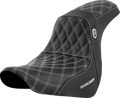 SADDLEMEN Pro Series SDC Performance Seat - w/o Backrest - White Stitch - FL/FX '18-'20 SC81829WHI — image 1