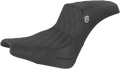 SADDLEMEN Pro Series SDC Performance Seat - w/o Backrest - Lattice Stitch/Lumbar Gripper - FX '18-'24 SC81830D0 — image 1