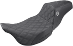 SADDLEMEN Pro Series SDC Performance Seat - Blue Stitching - w/o Backrest - FLT/FLH '23-'24 SC82307D1 — image 2