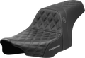 SADDLEMEN Pro Series SDC Performance Seat - Gray Stitching - w/o Backrest - FLT/FLH '23-'24 SC82307D2 — image 1