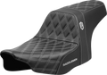 SADDLEMEN Pro Series SDC Performance Seat - Silver Stitching - w/o Backrest - FLT/FLH '23-'24 SC82307D5 — image 1