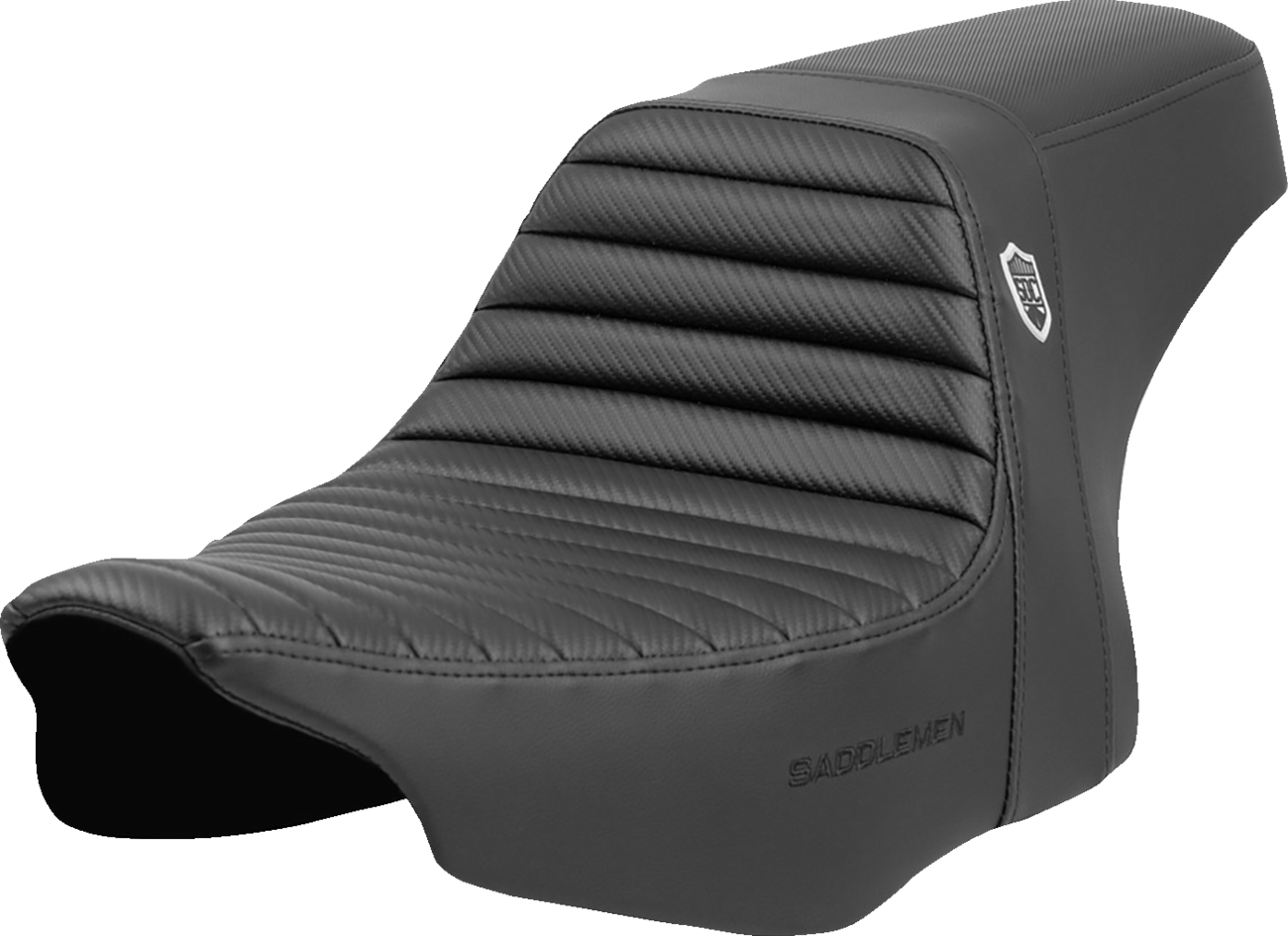 SADDLEMEN Pro Series SDC Performance Seat - w/o Backrest - Tuck-n-Roll - FLH/FLT '23-'24 SC82307T — image 1