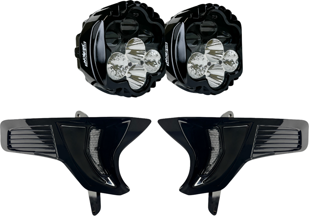 Custom Dynamics Shark Demon® 2 Dual Headlight Kit - SD2-23-RG-WW — image 1