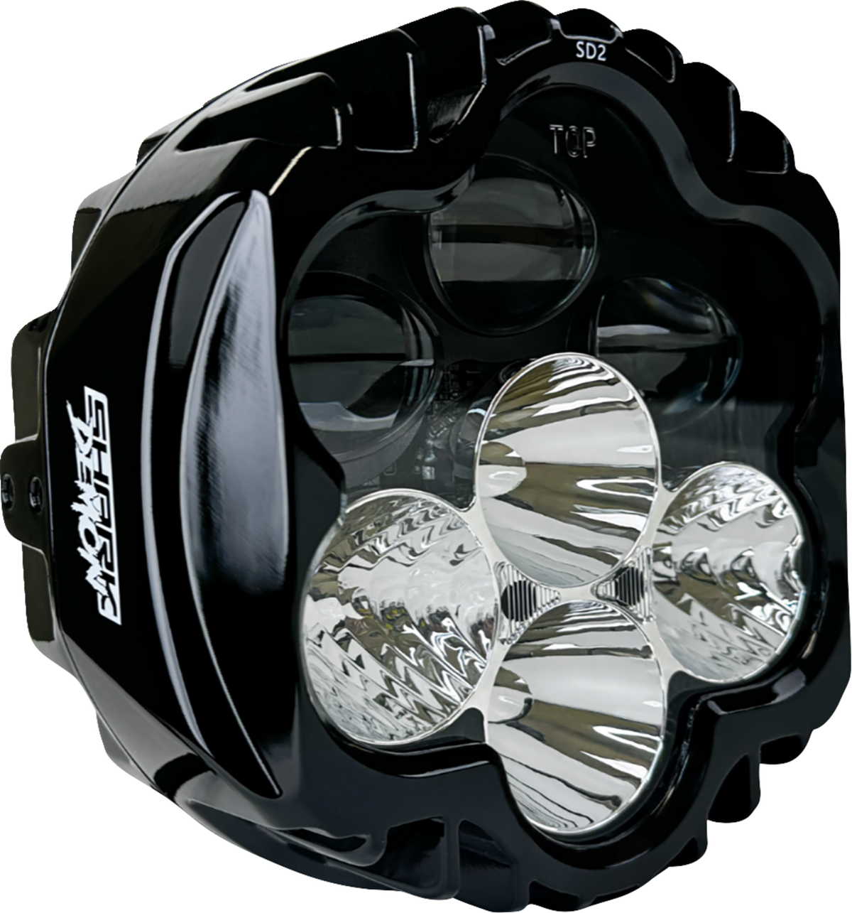 CUSTOM DYNAMICS LED Headlight - Shark Demon® - FLHX/FLHL SD2-23BAT-W — image 1
