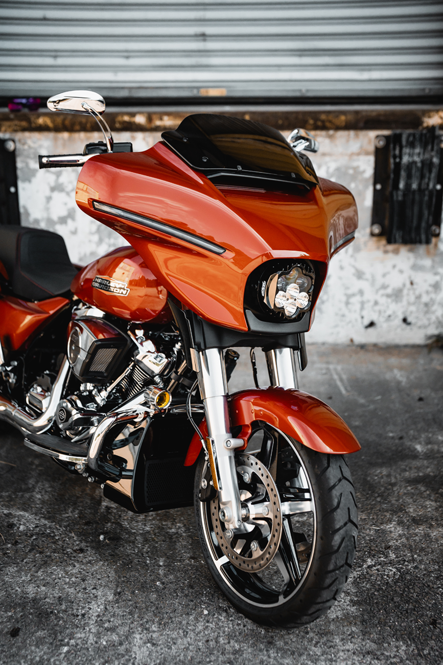 CUSTOM DYNAMICS LED Headlight - Shark Demon® - FLHX/FLHL SD2-23BAT-W — image 8