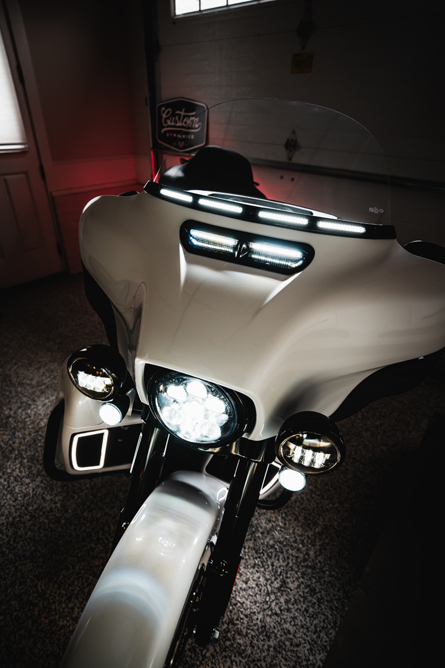CUSTOM DYNAMICS Headlight - Shark Demon® - LED - Color Changing SD2-7-14 — image 15
