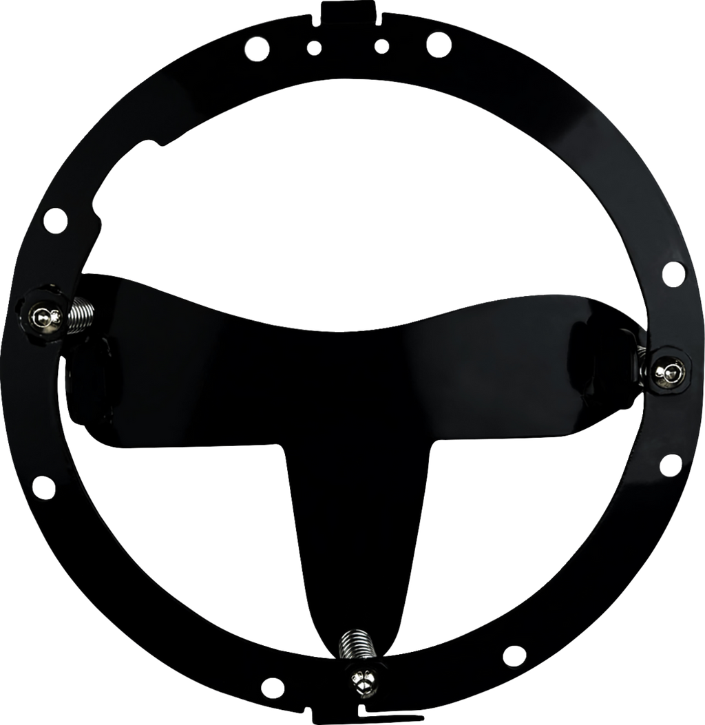 CUSTOM DYNAMICS LED Headlight - Shark Demon® - Harley-Davidson® SD2-BW-W — image 3
