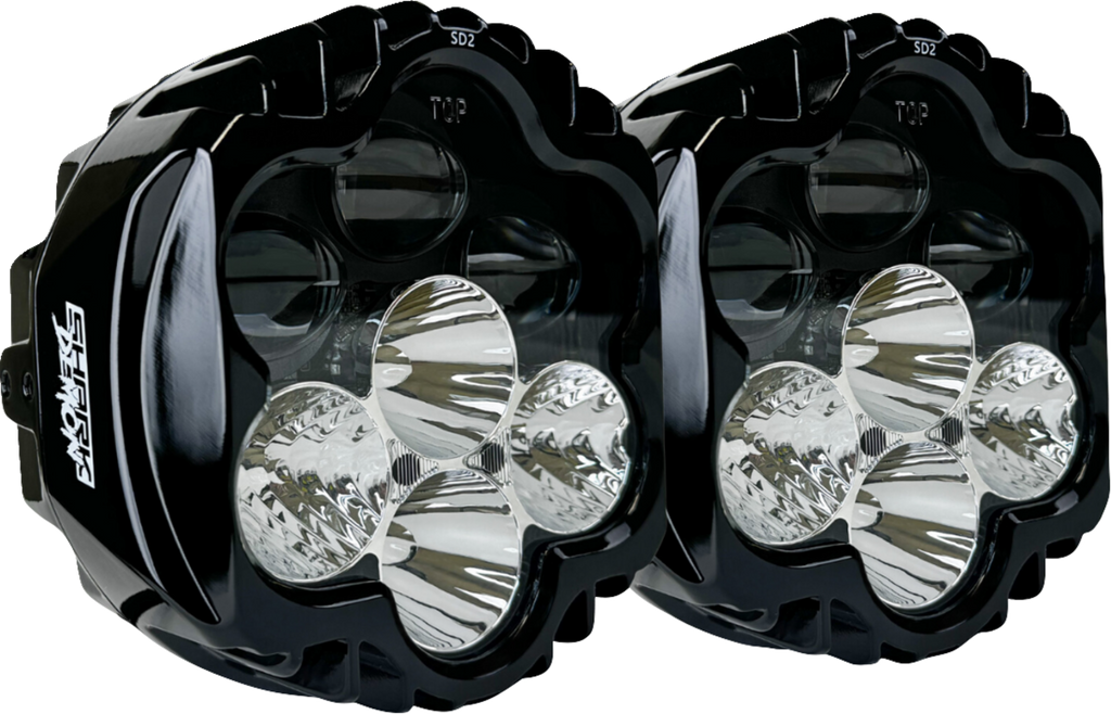 CUSTOM DYNAMICS Shark Demon® 2 Headlight - Road Glide SD2-RG-WW — image 1