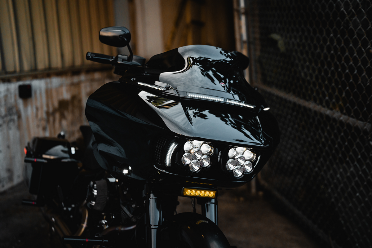 CUSTOM DYNAMICS Shark Demon® 2 Headlight - Road Glide SD2-RG-WW — image 10