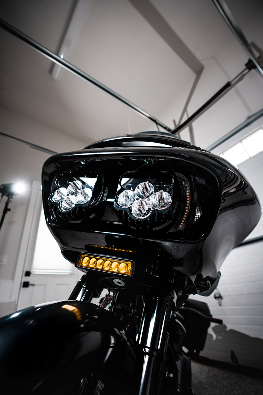 CUSTOM DYNAMICS Shark Demon® 2 Headlight - Road Glide SD2-RG-WW — image 7