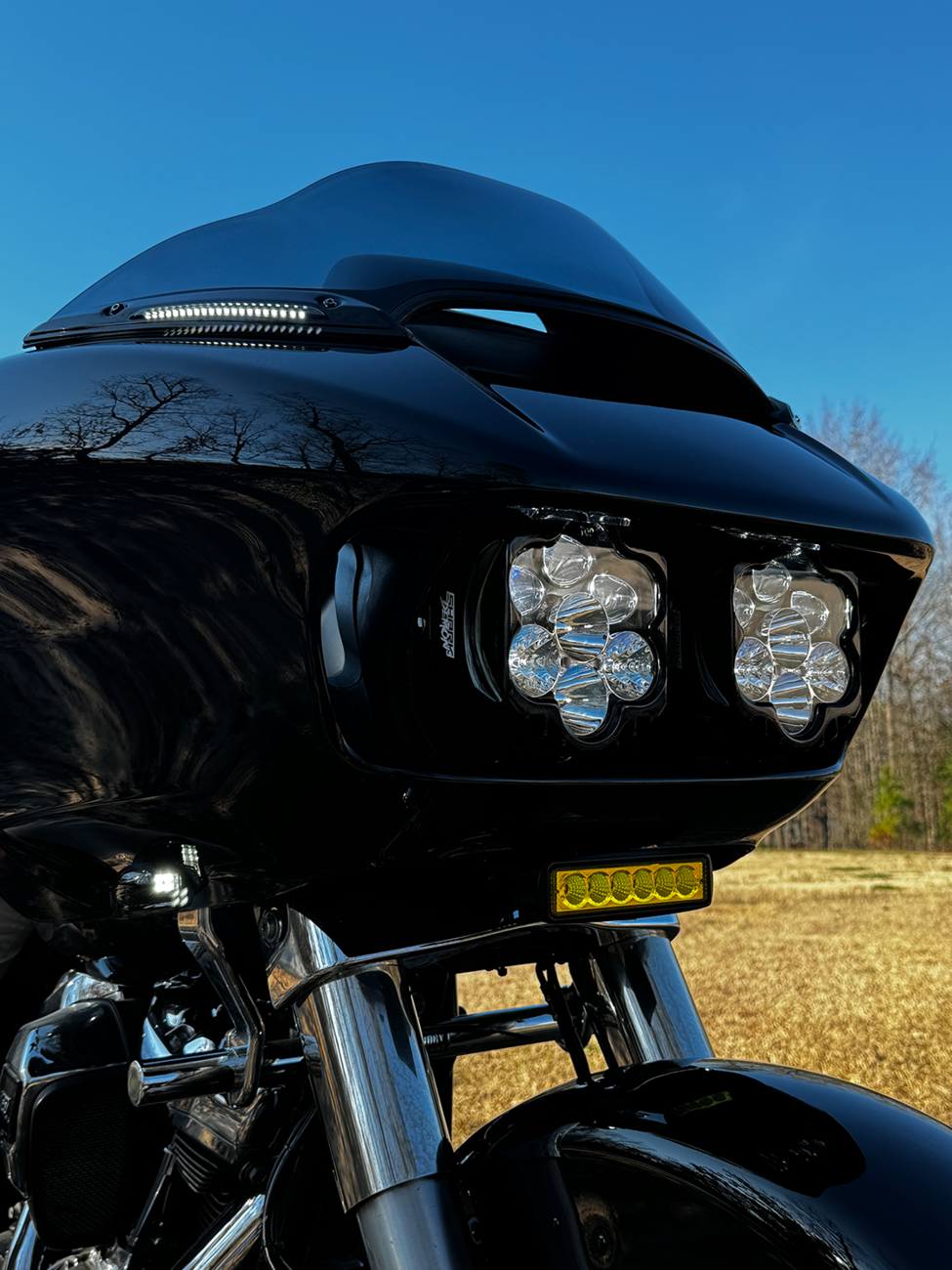 CUSTOM DYNAMICS Shark Demon® 2 Headlight - Road Glide SD2-RG-WW — image 9