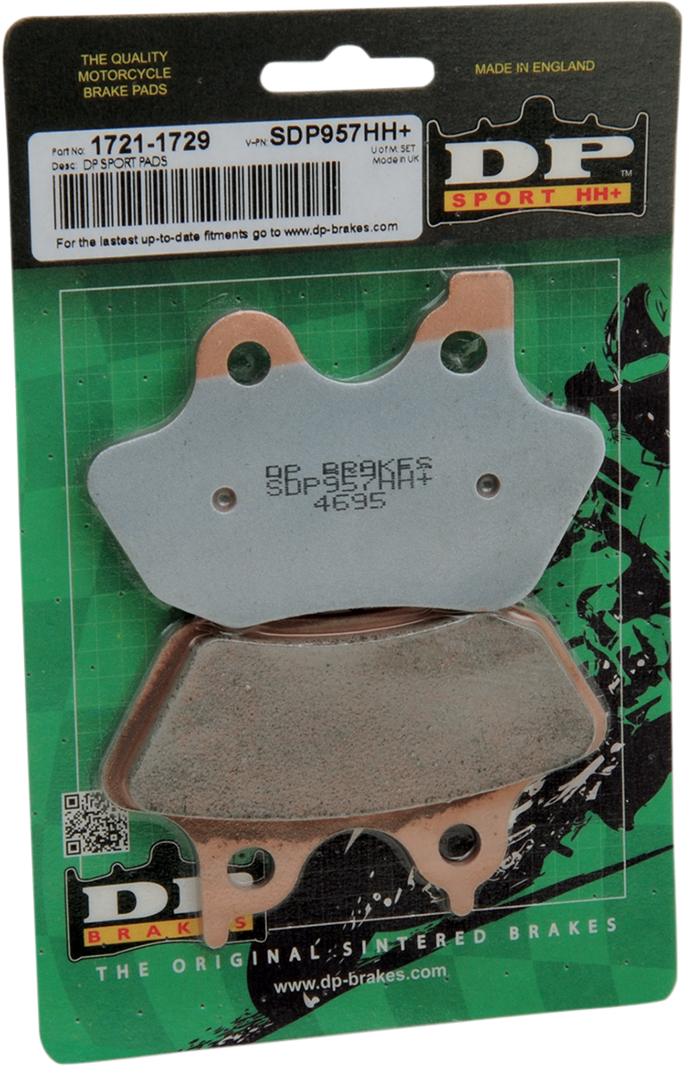 DP BRAKES Sintered Metal Brake Pads - Harley-Davidson SDP957HH — image 2